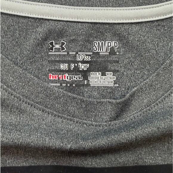Under Armour HeatGear Gray T-Shirt - Picture 4 of 6